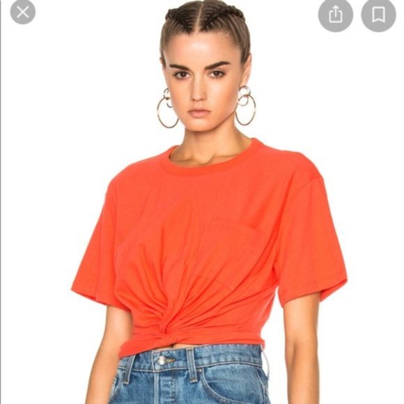 Alexander Wang Tops - Alexander Wang Knotted Tee Shirt